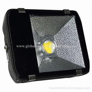High quality 100W LED floodlight, sized L290mm*W360mm, 85-256V AC voltage, wide viewing angle